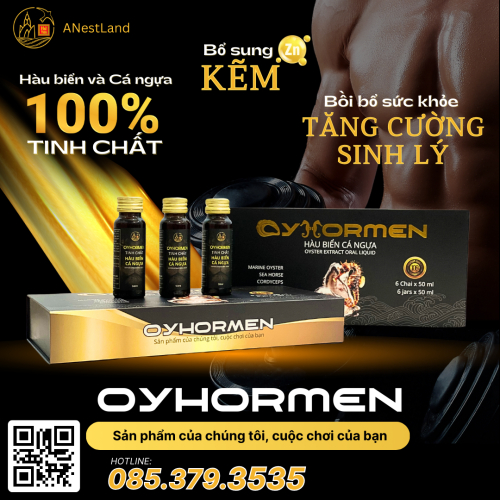 Uống Tinh Chất Hàu Biển, Cá Ngựa OYHORMEN Có Tốt Không?