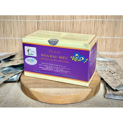 Sinh tố hoa đậu biếc