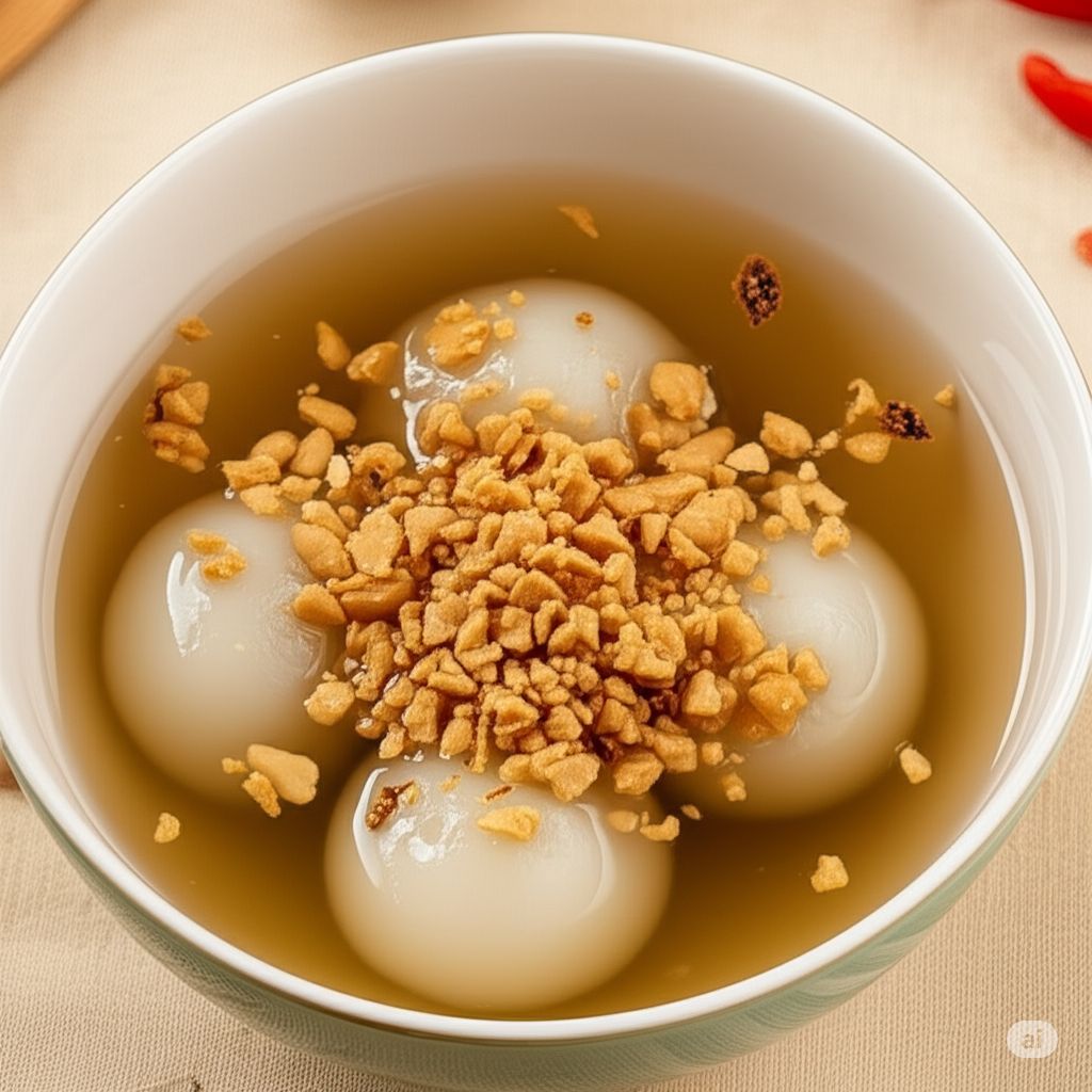 Cách Nấu Chè Trôi Nước Nhân Đậu Phộng Hấp Dẫn