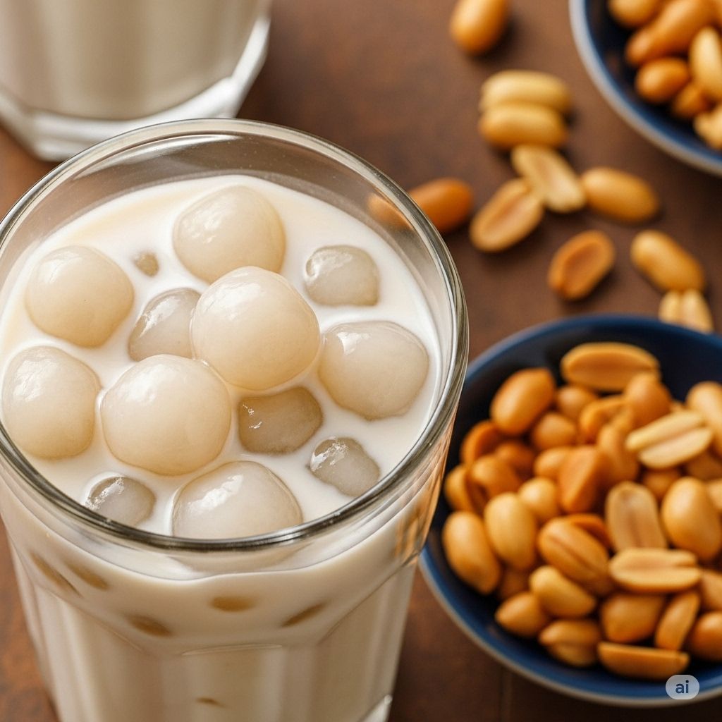 Cách Nấu Chè Bột Lọc Nhân Đậu Phộng Đơn Giản