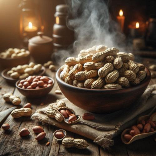 Lạc luộc bao nhiêu calo?