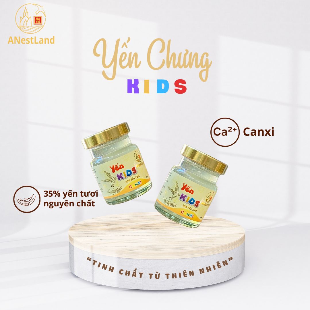 Yến Kids Canxi dành cho bé