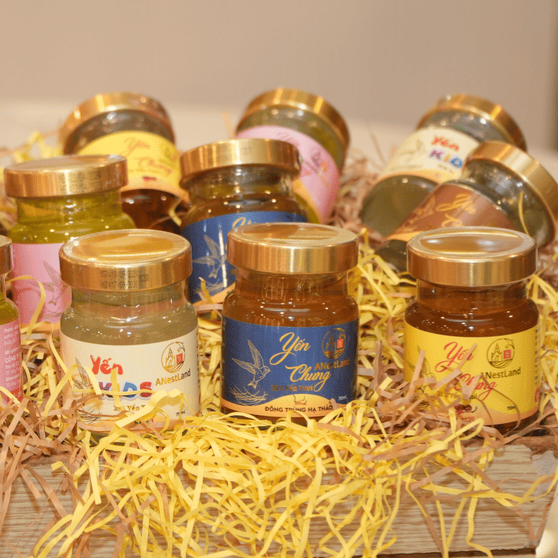 Đối với yến chưng công nghiệp