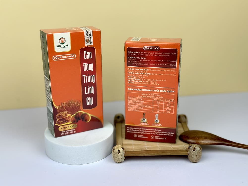 Các chế phẩm từ đông trùng hạ thảo