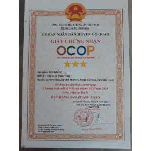 Giấy chứng nhận OCOP
