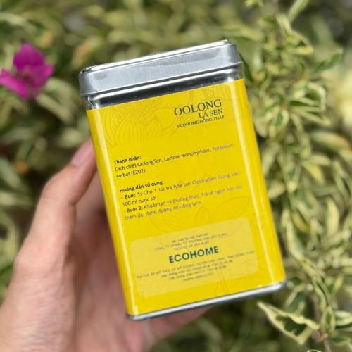 Thành phần của trà hòa tan oolong sen gừng
