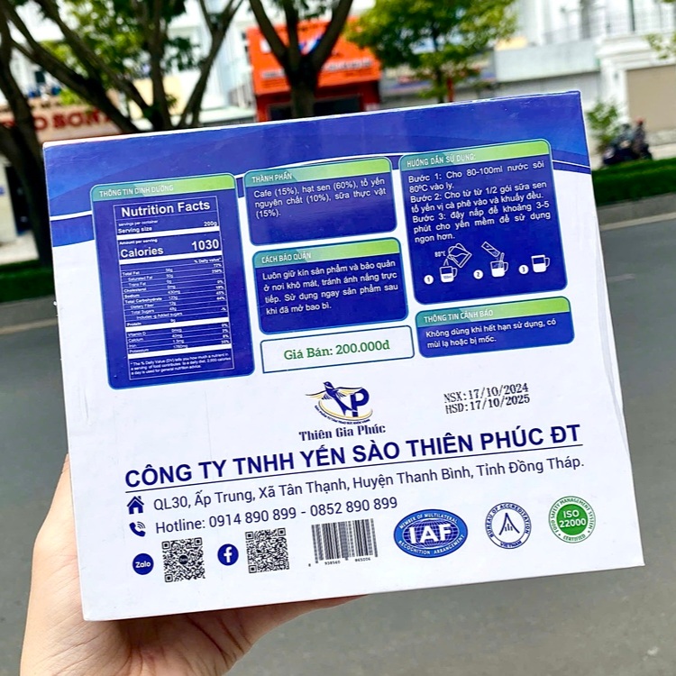 Ai không nên dùng sữa sen tổ yến vị cà phê?