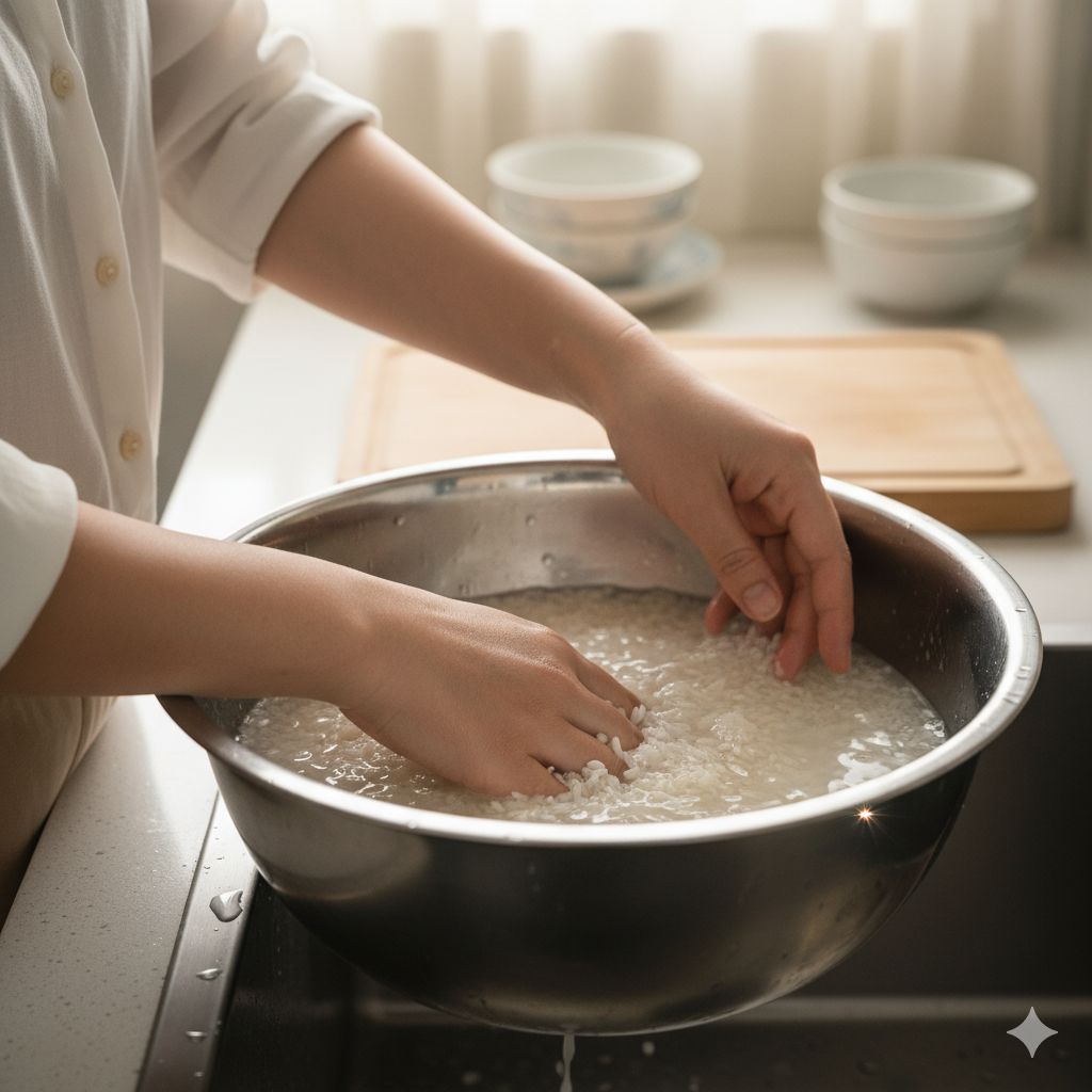 Bí mật trong cách nấu cơm