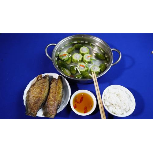 Bước 3: Ướp khô cá và chiên