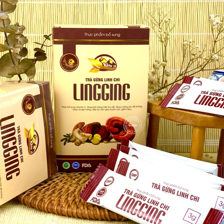 Trà gừng linh chi Lingging là gì?