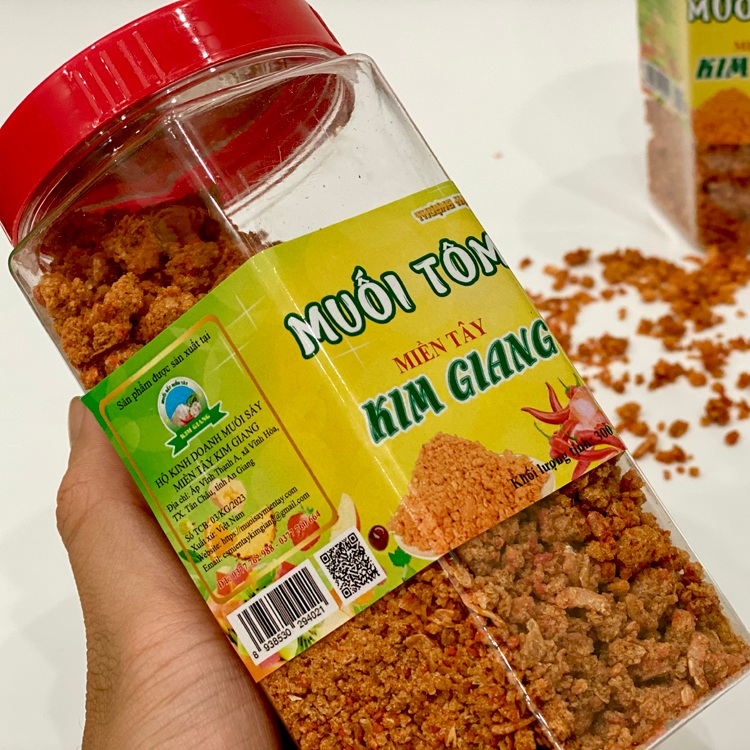 Thành phần của muối tôm Kim Giang là gì?