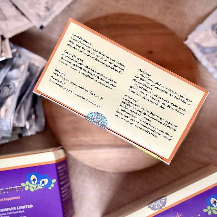 Trà túi lọc hoa đậu biếc là gì?