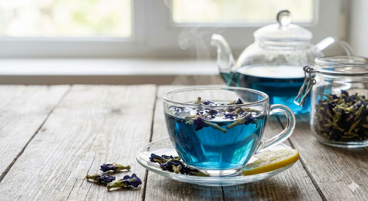 Uống trà hoa đậu biếc có tác dụng gì?