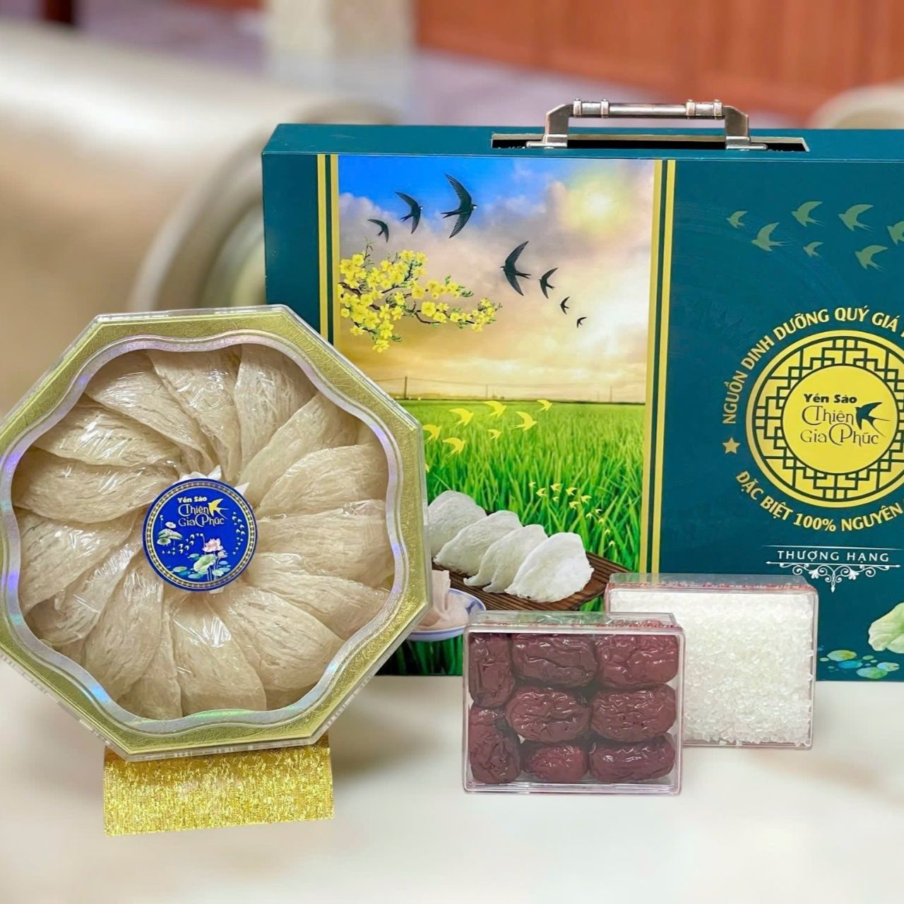 Yến tinh chế Thiên Gia Phúc có nguyên chất không?