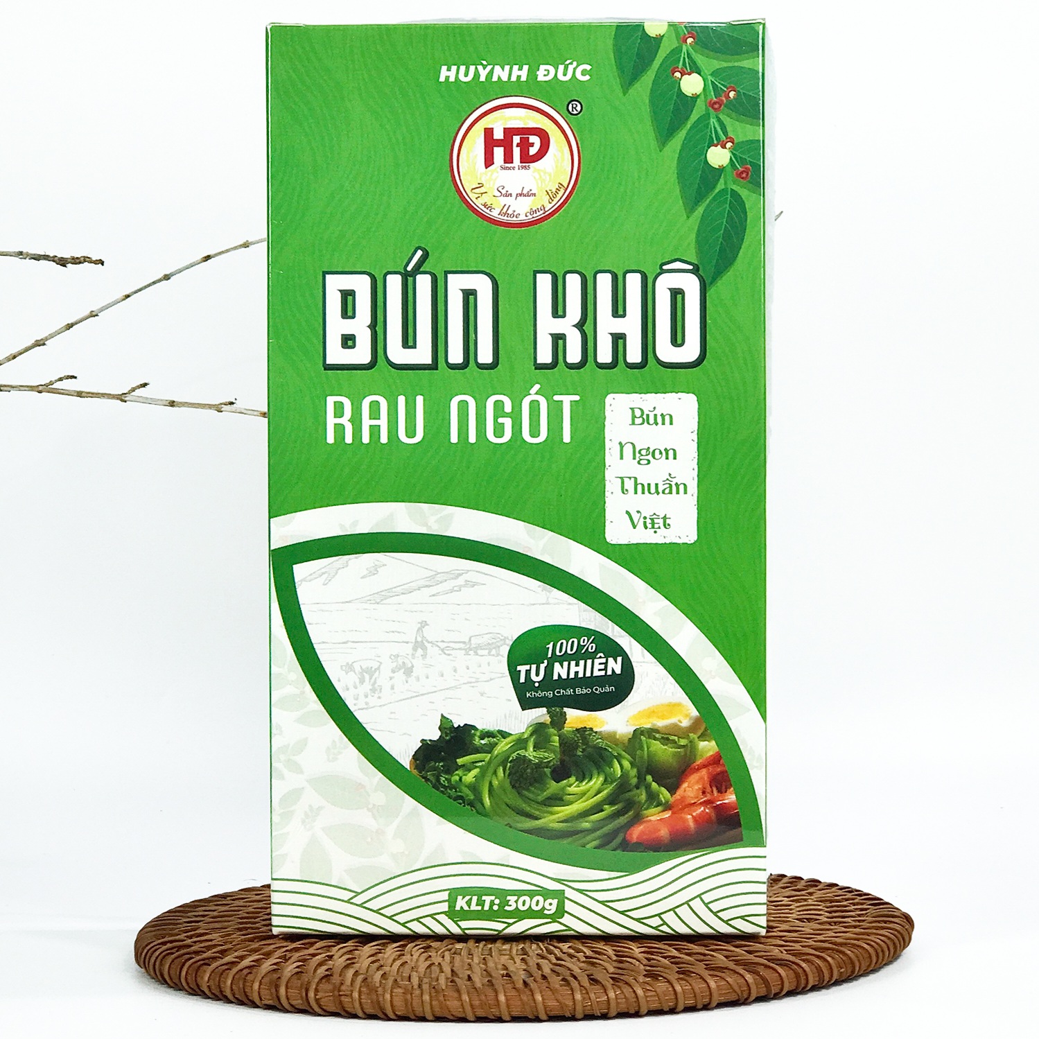 Bún rau ngót có chất bảo quản không?