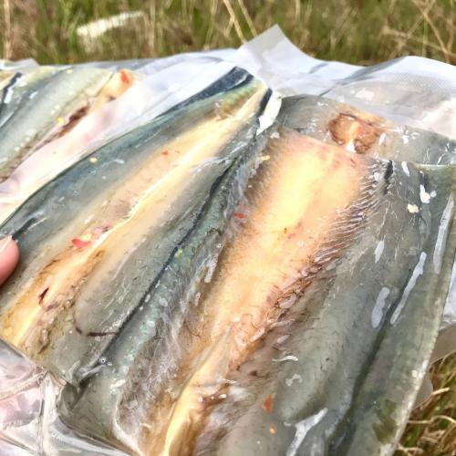 Khô cá xương xanh chiên giòn