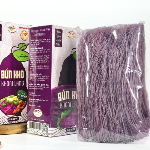 Tìm hiểu về bún khô khoai lang