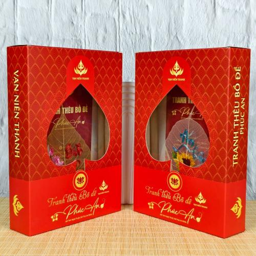 Tranh Thêu Bồ Đề Phúc An – Nét Đẹp Tĩnh Tại Trong Tâm