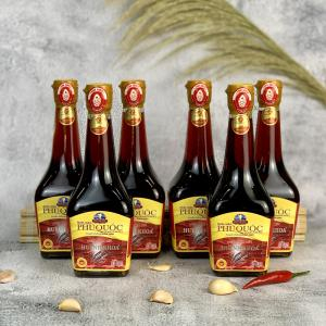 Nước Mắm Truyền Thống Cốt Nhĩ Huỳnh Khoa 45 đạm - Chai 200 ml - Hộp 6 Chai