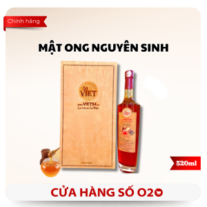Mật Ong Rừng Nguyên Sinh Chai 520ml