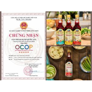 Nước Mắm Chỉ Dẫn Địa Lý Phú Quốc - Thanh Quốc 43N 520ml x 6 chai