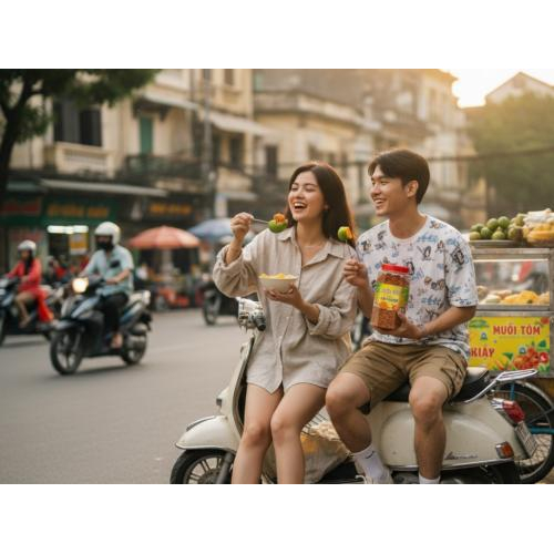 Muối Tôm Miền Tây Kim Giang 300g - Đặc Sản An Giang