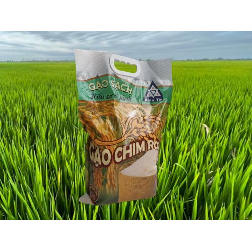 Gạo Sạch Hữu Cơ Điền Tín R21 Chim Rơi 5 Kg - Gạo Vi Sinh