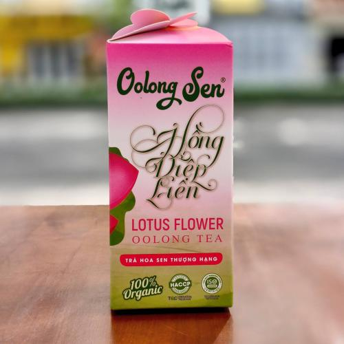 Trà Hoa Oolong Sen Hồng Diệp Liên