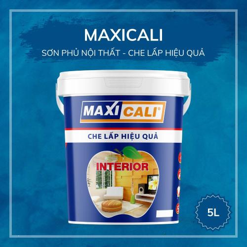 Sơn Phủ Nội Thất Che Lấp Hiệu Quả Maxi Cali 5 Lít