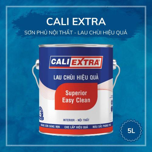 Sơn Phủ Nội Thất Lau Chùi Hiệu Quả Cali Extra 5 Lít