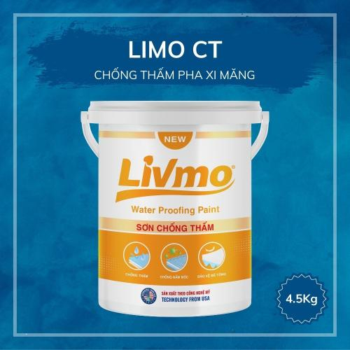 Sơn Chống Thấm Chuyên Dụng Limo CT (Loại 4,5kg)