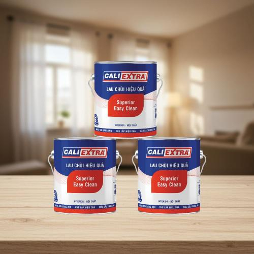 Sơn Phủ Nội Thất Cali Extra - Giải Pháp Cho Ngôi Nhà Sạch Đẹp