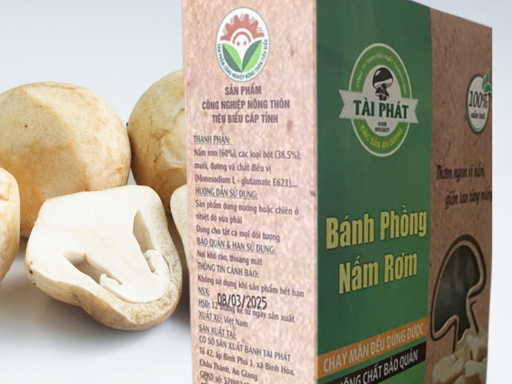 Vì sao bạn nên chọn Bánh Phồng Nấm Rơm Tài Phát?