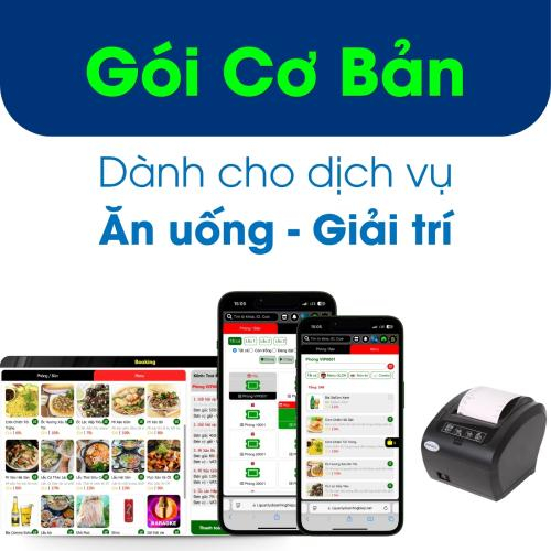 Gói Cơ Bản Dành Cho Ngành Dịch Vụ Ăn Uống - Giải Trí