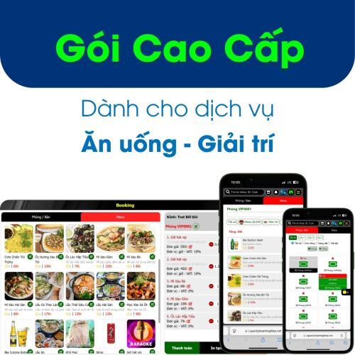 Gói Cao Cấp Dành Cho Ngành Dịch Vụ Ăn Uống - Giải Trí