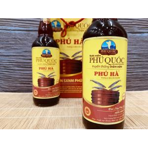 Nước mắm CỐT Phú Hà 40N - Hộp 2 Chai Thủy Tinh 510ml - Đặc sản Phú Quốc