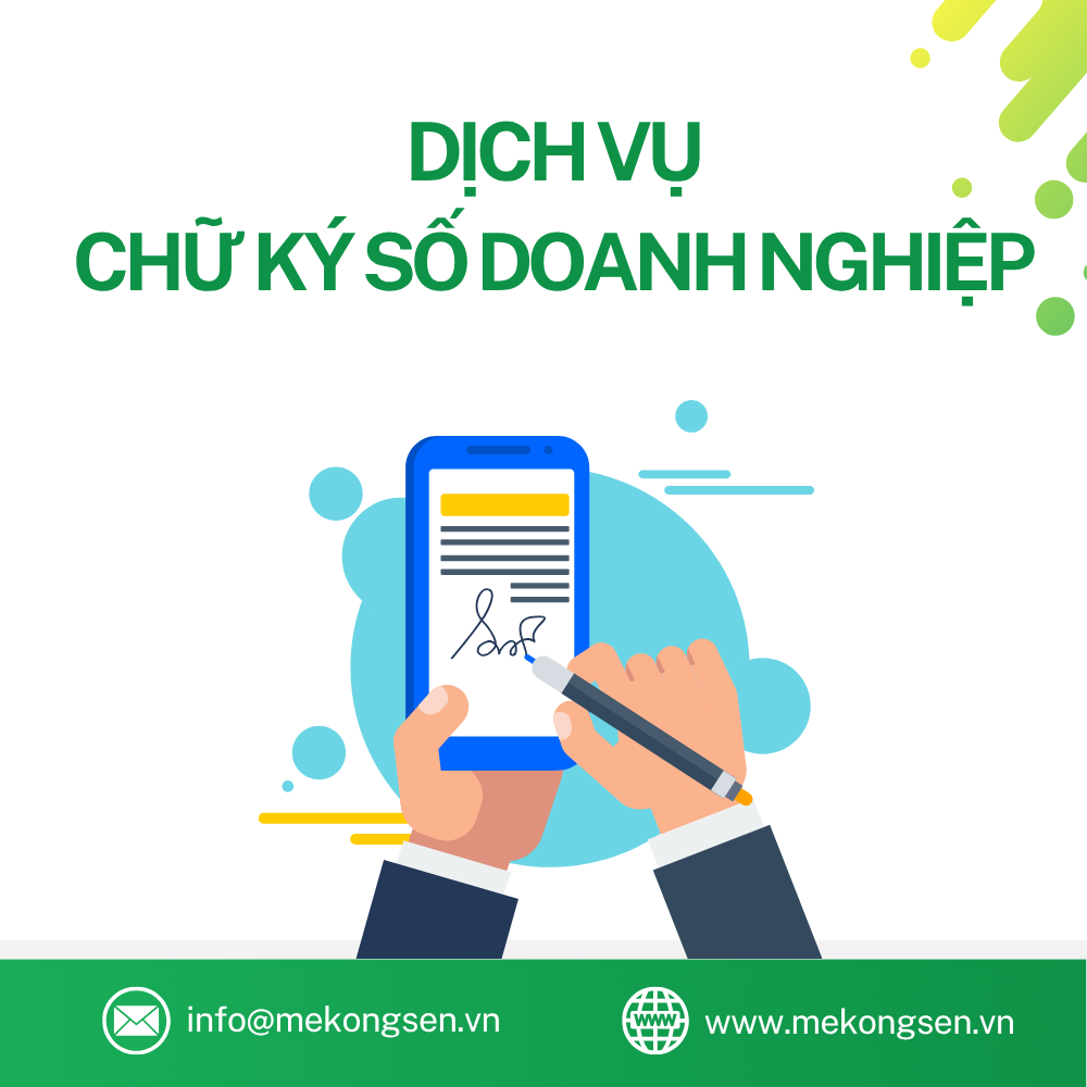 Dịch Vụ Chữ Ký Số Doanh Nghiệp