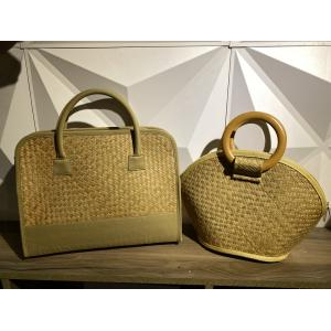 Cặp Laptop Cỏ Bàng 14" Thủ Công Chống Sốc | Thảo Điền Phú Mỹ