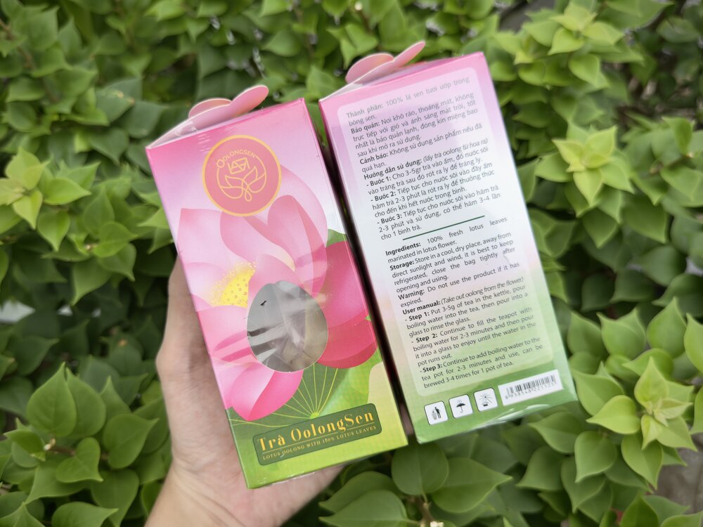 Hướng dẫn sử dụng Trà Oolong Sen ngon miệng