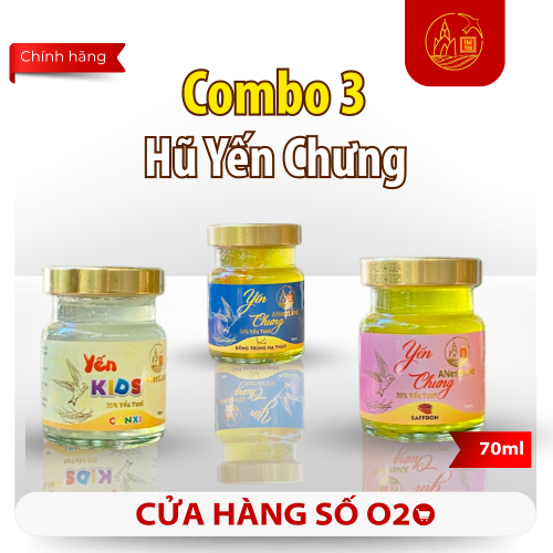 Combo 3 Hũ Yến Chưng ANestLand