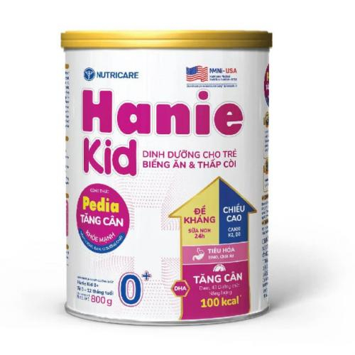 Sữa Bột HANIE KID 0+ Lon 800gr (0-12 Tháng)